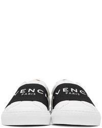 Givenchy White Black Elastic Urban Knots Sneakers