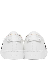 Givenchy White Black Elastic Urban Knots Sneakers