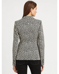 Rachel Zoe Charlie Snow Leopard Jacket