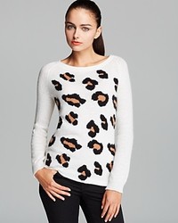 Ella Moss Sweater Shirley Leopard Print