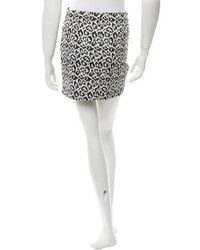 Tibi Leopard Pattern Mini Skirt W Tags