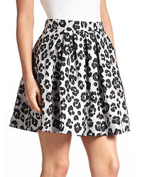 Moschino Cheap & Chic Moschino Cheap And Chic Leopard Print Pleated Skirt