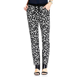Vince Camuto Animal Sketches Tie Waist Pant