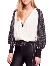Free People Auxton Thermal Wrap Top