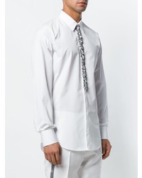 DSQUARED2 Frill Embroidered Shirt