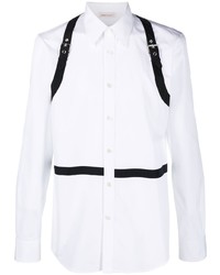 Alexander McQueen Harness Detail Long Sleeve Shirt