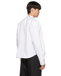 Spencer Badu White Cotton Shirt