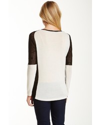 Dolce Cabo Scoop Neck Mesh Tee