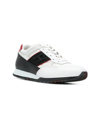 Hogan Contrast Panel Sneakers