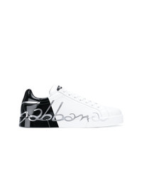 Dolce & Gabbana Contrast Panel Sneakers