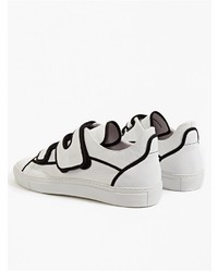 Raf Simons Leather Velcro Sneakers