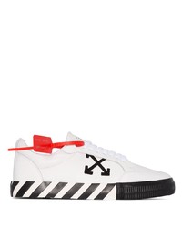 Off-White Vulcanized Low Top Platform Sneakers