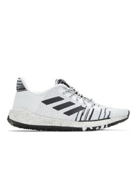 ADIDAS X MISSONI White And Black Pulseboost Hd Sneakers