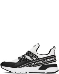 VERSACE JEANS COUTURE White Dynamic Sneakers