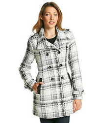 Amy Byer A Byer A Byer Plaid Double Breasted Coat