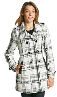 Amy Byer A Byer A Byer Plaid Double Breasted Coat 108 Bon Ton