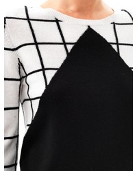 Chinti and Parker Meets Patter Meets Patternity Window Pane Check Sweater