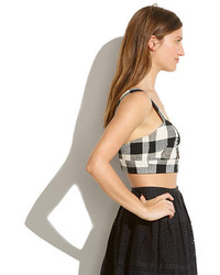 Madewell Whit Poleng Crop Top
