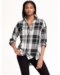 Old Navy Boyfriend Flannel Shirt For