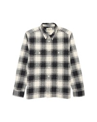 Madewell Easy Plaid Quilted Shirt Jacket