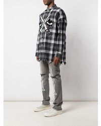 Haculla Fighter Eyes Plaid Shirt