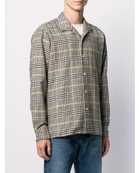 Gitman Vintage Houndstooth Camp Shirt