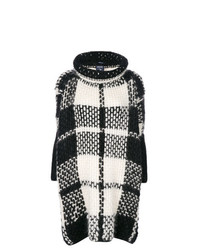 Woolrich Checked Turtle Neck Cape