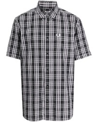 Fred Perry Check Print Button Down Shirt