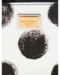 Dolce & Gabbana Polka Dot Leather Cardholder