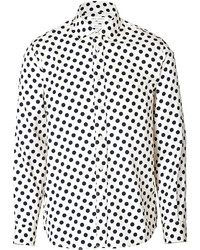 Marc Jacobs Cotton Silk Polka Dot Shirt