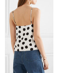 Mother of Pearl Polka Dot Lyocell Camisole