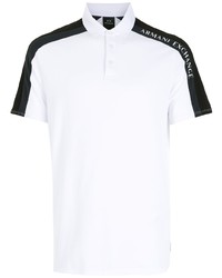 Armani Exchange Logo Print Detail Polo Shirt