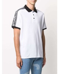 Just Cavalli Logo Stripe Polo Shirt