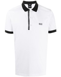 BOSS HUGO BOSS Logo Trimmed Polo Shirt