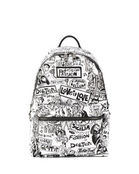 Dolce & Gabbana Illustrated Print Backpack