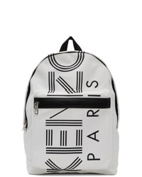 Kenzo Off White Sport Logo Backpack