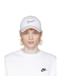 Nike White Essential Swoosh Heritage 86 Cap, $20, SSENSE
