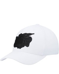 Mitchell & Ness White Houston Rockets Hardwood Classics Casper Snapback Hat