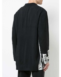 Yohji Yamamoto Slogan Blazer Jacket