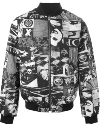 Surface to Air Photographic Print Bomber Jacket
