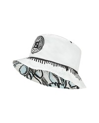Fendi Stamp Reversible Nylon Bucket Hat