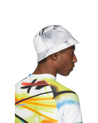 Off-White White Futura Abstract Bucket Hat