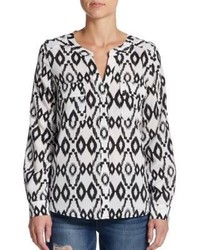 Collective Concepts Geo Print Blouse