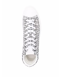 Givenchy City High Logo Jacquard Sneakers