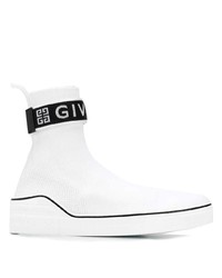Givenchy Logo High Top Trainers