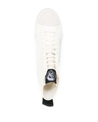 Diesel Slogan Print High Top Sneakers