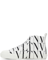 Valentino Garavani White Vltn High Sneakers