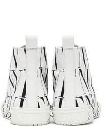 Valentino Garavani White Vltn High Sneakers