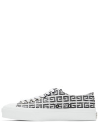 Givenchy Black White City Low 4g Sneakers