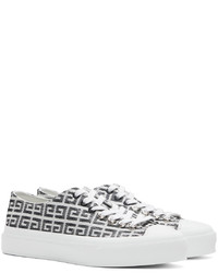 Givenchy Black White City Low 4g Sneakers